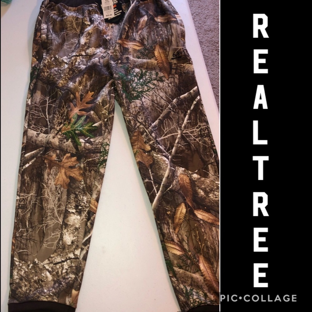 Realtree Camouflage Fleece Lined Sweatpants NWT
